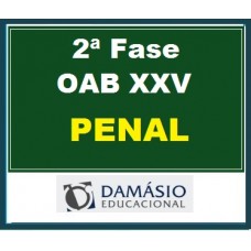 OAB 2ª Fase Repescagem D. Penal – Damásio Educacional 2018.1