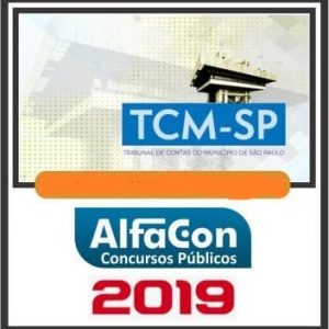 TCM SP (AUXILIAR TÉCNICO) Alfacon 2019.1